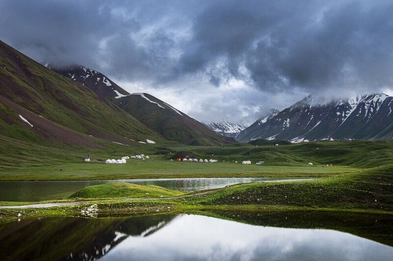 Базовый лагерь под пиком Ленинаphoto preview