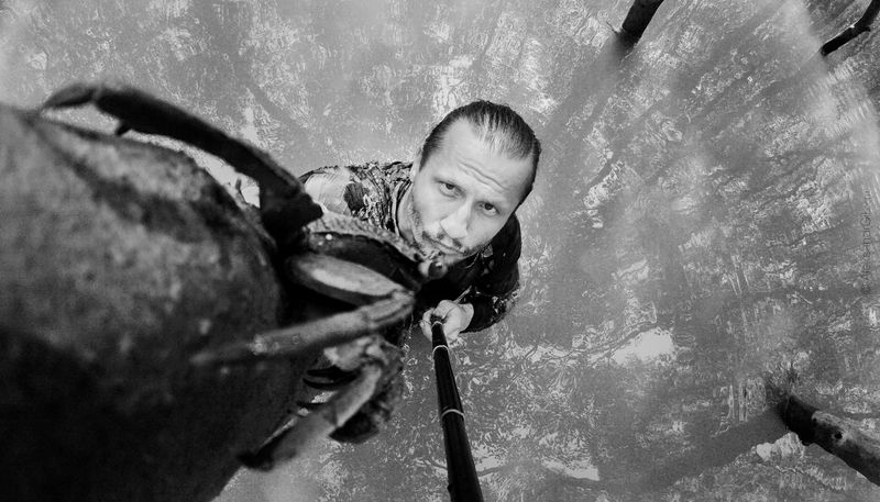 Селфи с крабом photo preview