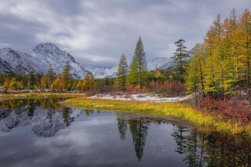 Озеро Джека Лондона  Предзимье на Неведомом... photo preview