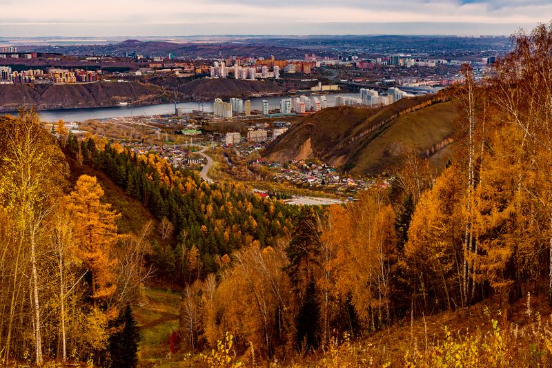 Осень за городом.photo preview