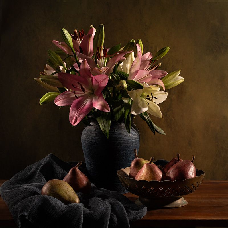 С  лилиямиphoto preview