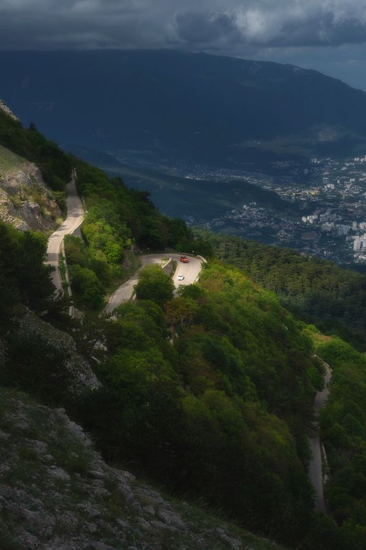 Горный серпантин photo preview