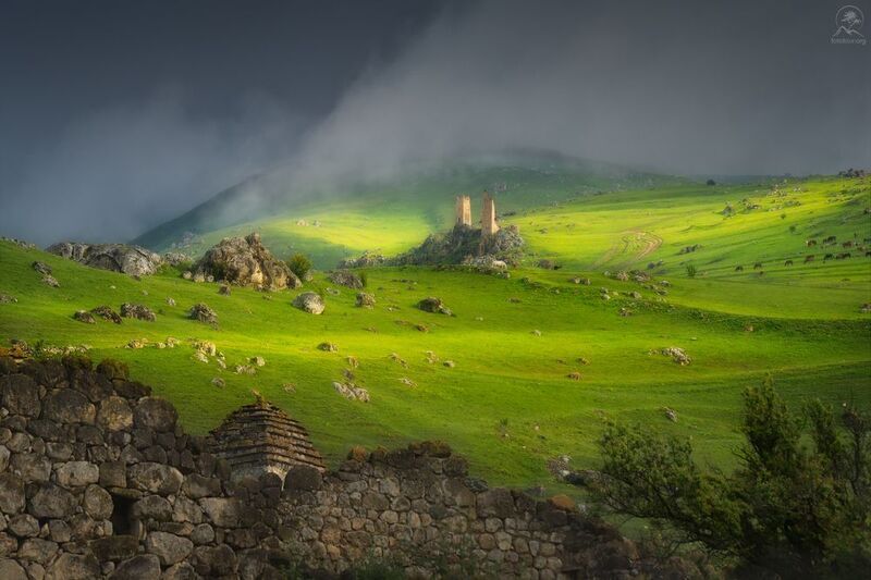 северная осетия, алания, горы, лето, башни, фототур в северную осетию, фототур 2025 На грани непогодыphoto preview