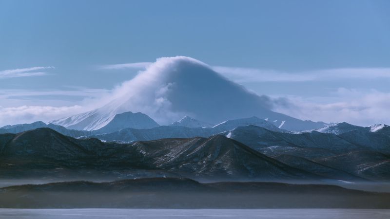 Вулкан, Камчатка, Петропавловск-камчатский, Путешествие Плюшевый вулканphoto preview