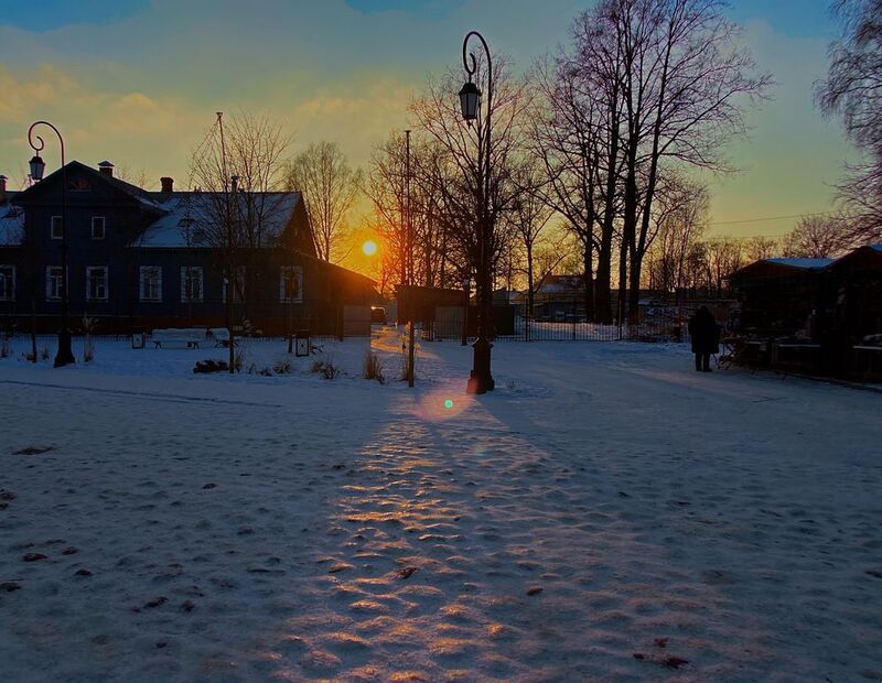 Закат в Печорахphoto preview