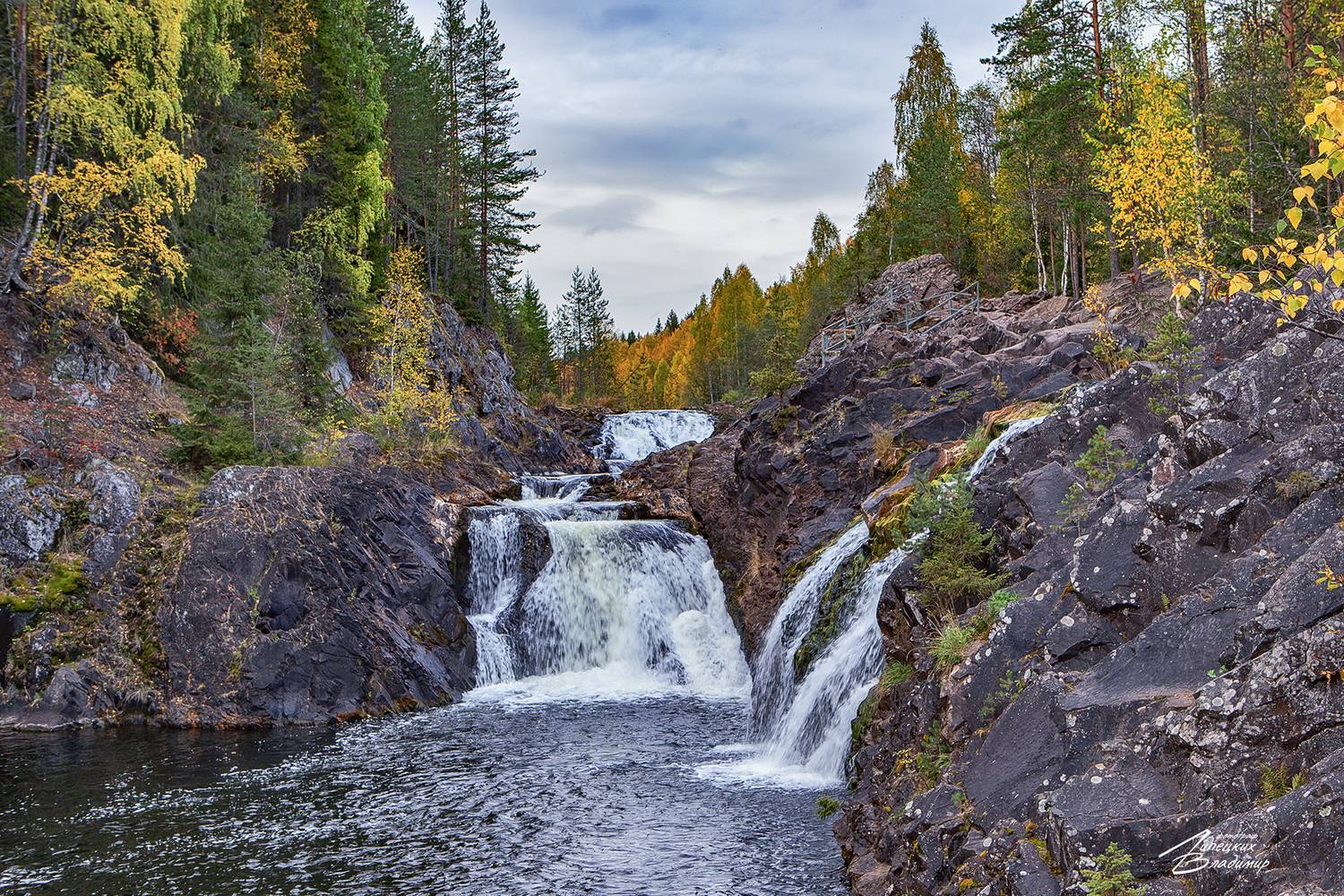 карелия, кивач, Липецких Владимир