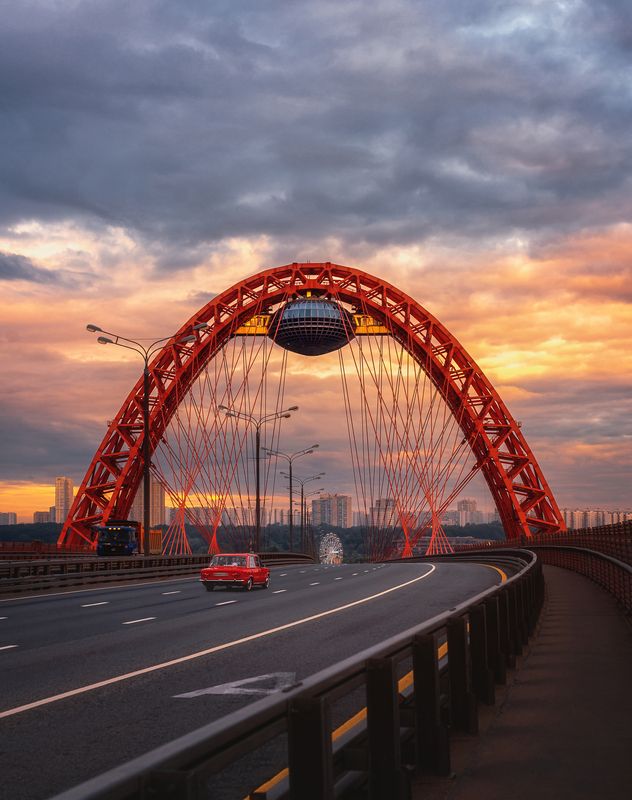 москва, строгино, живописный мост, moscow Живописный мостphoto preview