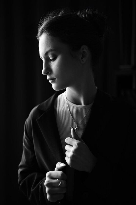 ню, nu, nuart, девушка, girl, будуар, boudoir, монохром, чернобелое, monochrome, казань, kazan, фотостудия, studio Портфолио фото превью