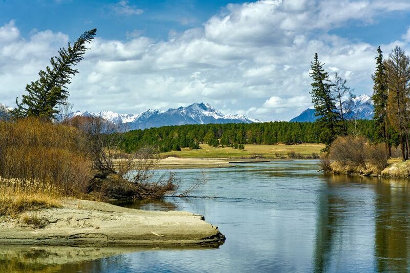 Иркут в Тункинской долинеphoto preview
