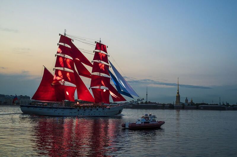 санкт-петербург, алые паруса, лето, июнь, пейзаж, город Про алыеphoto preview