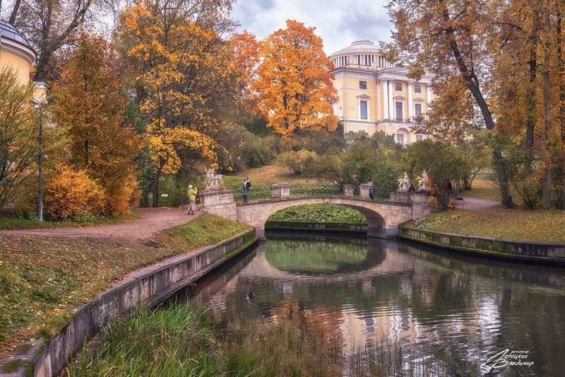 санкт-петербург, павловский парк, осень Павловский паркphoto preview