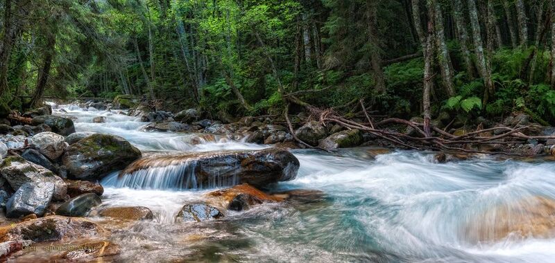 река ручей горы камни поток заповедник Имеретинка, как она есть...photo preview