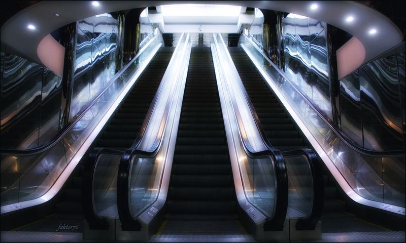метро, москва, архитектура, транспорт, город, подземка, эскалатор Эскалатор фото превью