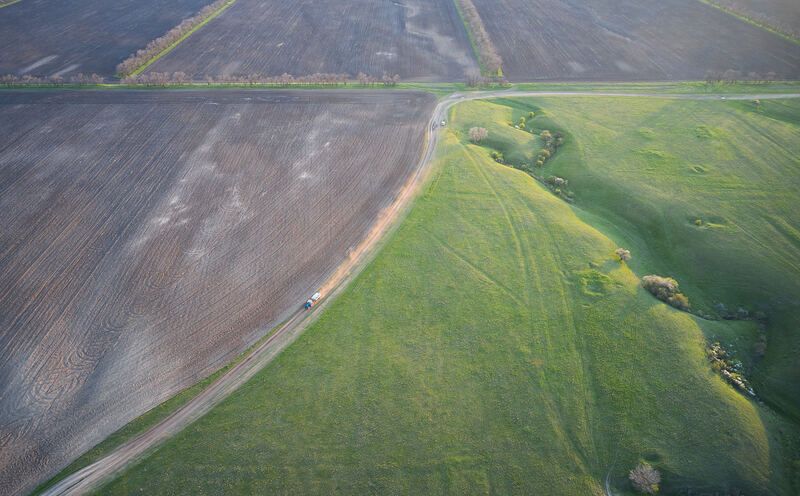Степные ландшафты фото превью