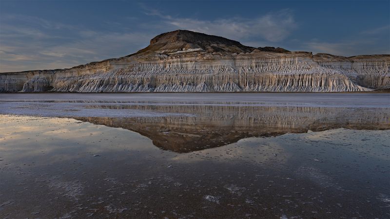 горы, солончак, Казахстан, Тузбаир Солончакphoto preview