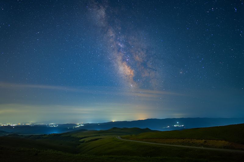 #astrophotography, #milkyway, #night Milky Way Over Didgori Valleyphoto preview