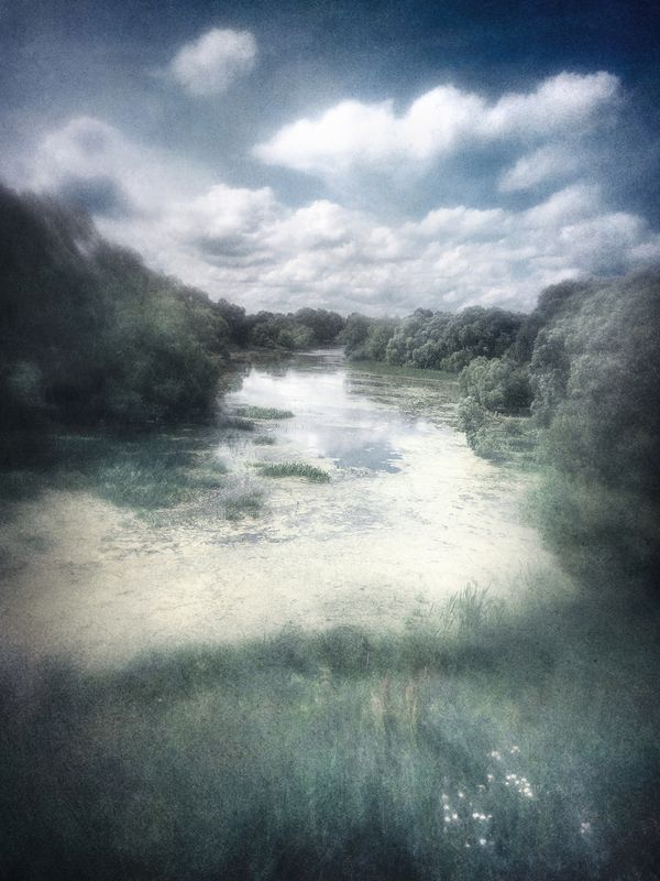 лето, река, пикториализм В дни летнего солнцестояния.photo preview