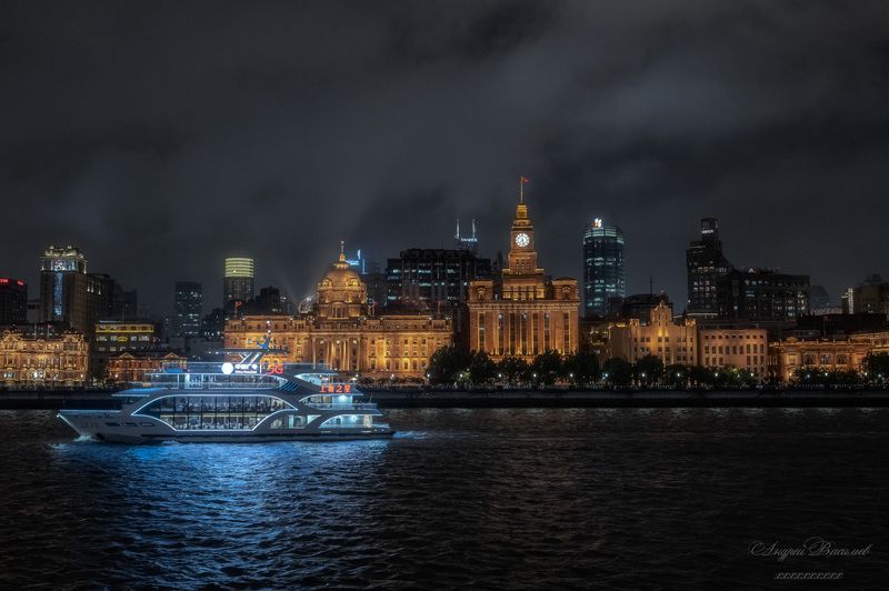 архитектура, городской пейзаж, шанхай, китай, набережная бунд. photo preview