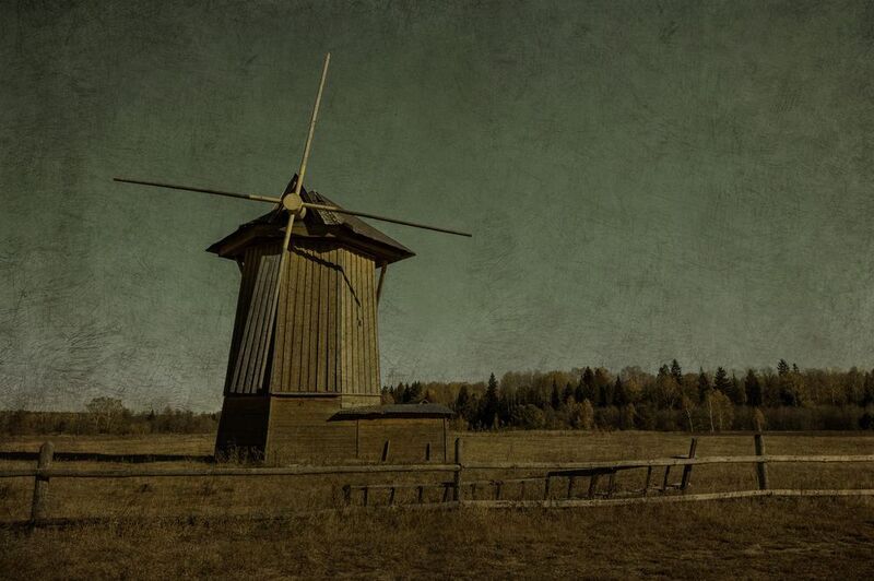 Деревенский пейзажphoto preview