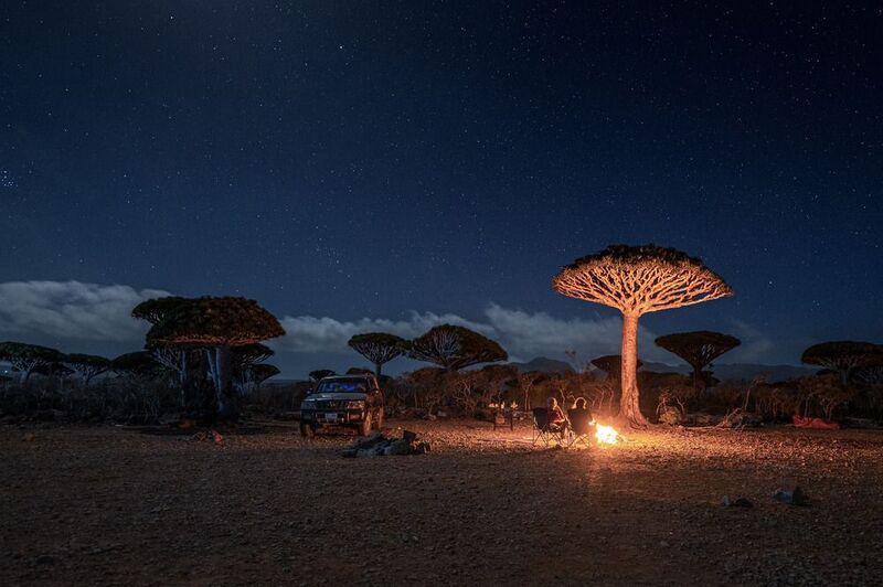 Night campingphoto preview