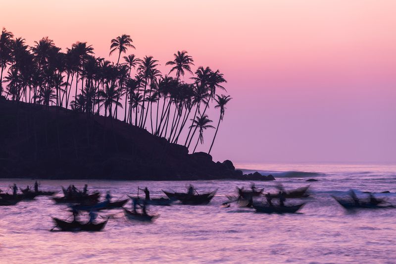 Coconut Tree Hill, Sri Lanka, Шри Ланка, Mirissa, Мирисса Coconut Tree Hill и рыбакиphoto preview