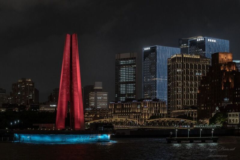 архитектура, городской пейзаж, шанхай, китай, набережная бунд. photo preview