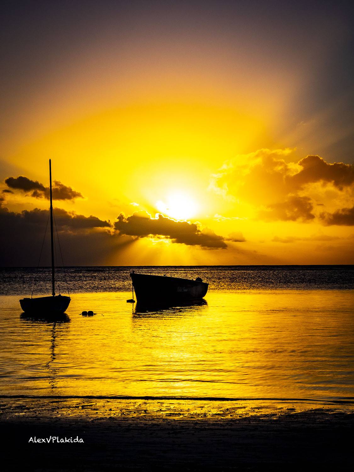 Golden sunset. Автор: Plakida Alexander , Plakida Alexander