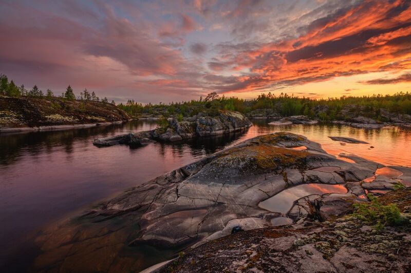 Ладожская зорька....photo preview