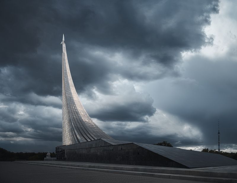 москва, вднх, городской пейзаж, moscow Музей космонавтики на ВДНХphoto preview