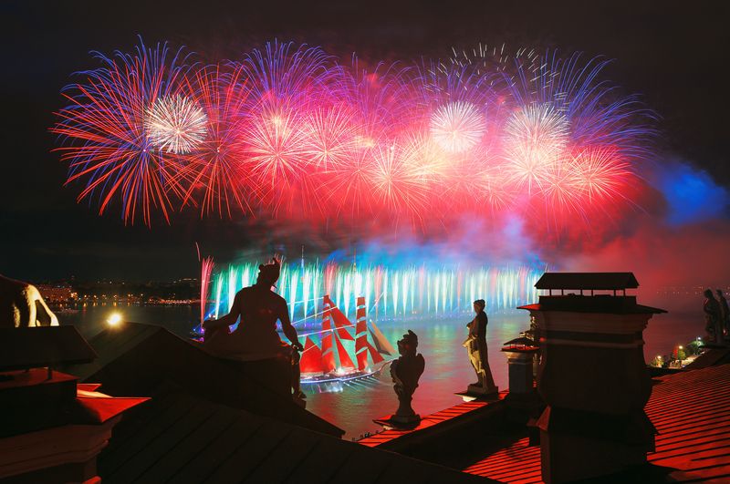 Санкт Петербург Салют над Невойphoto preview