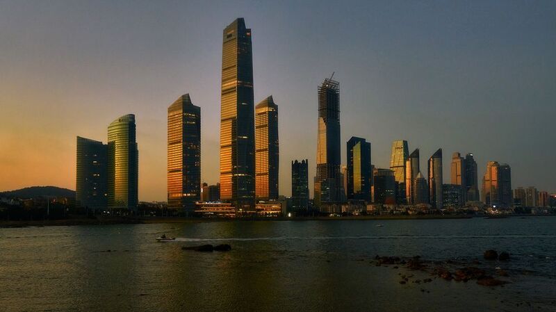 Закат в Циндаоphoto preview