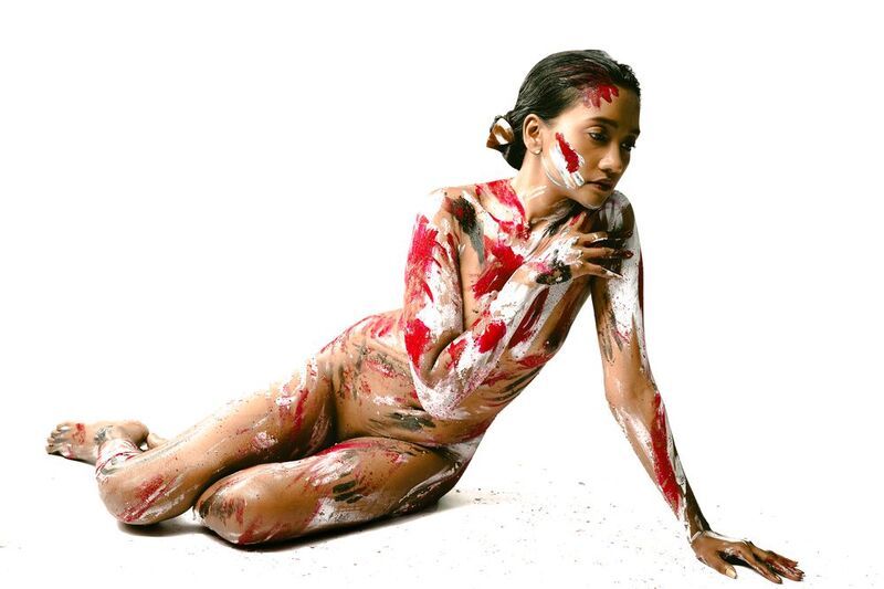 Painted Girlphoto preview