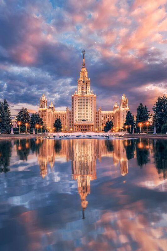 МГУ, Москва, архитектура, городской пейзаж, Moscow МГУphoto preview