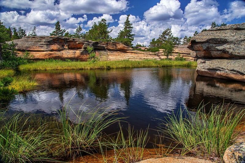 горы Малые озёра Каркаралинскаphoto preview