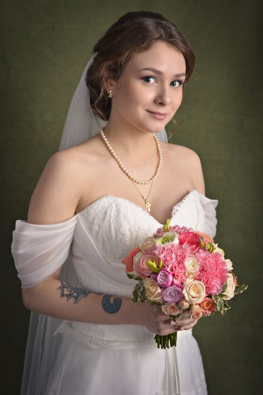 портрет, свадьба, свадебное фото, девушка, невеста Невестаphoto preview