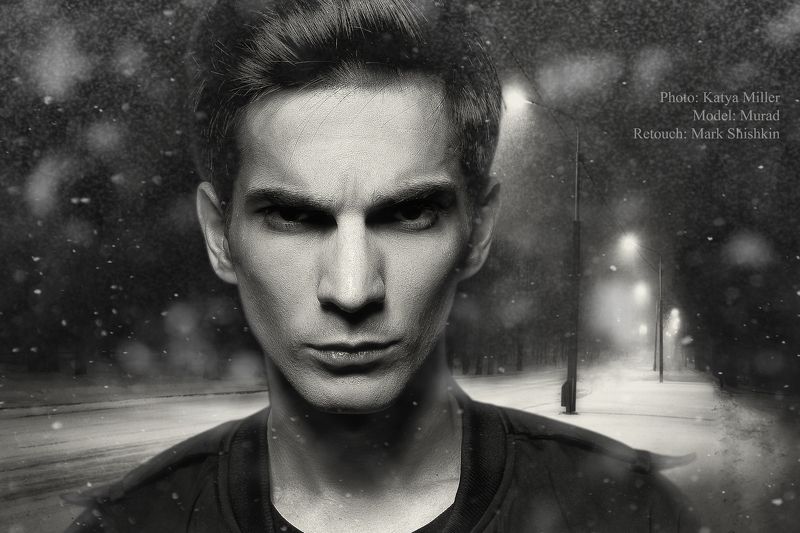 портрет, взгляд, фотошоп, коллаж Взглядphoto preview