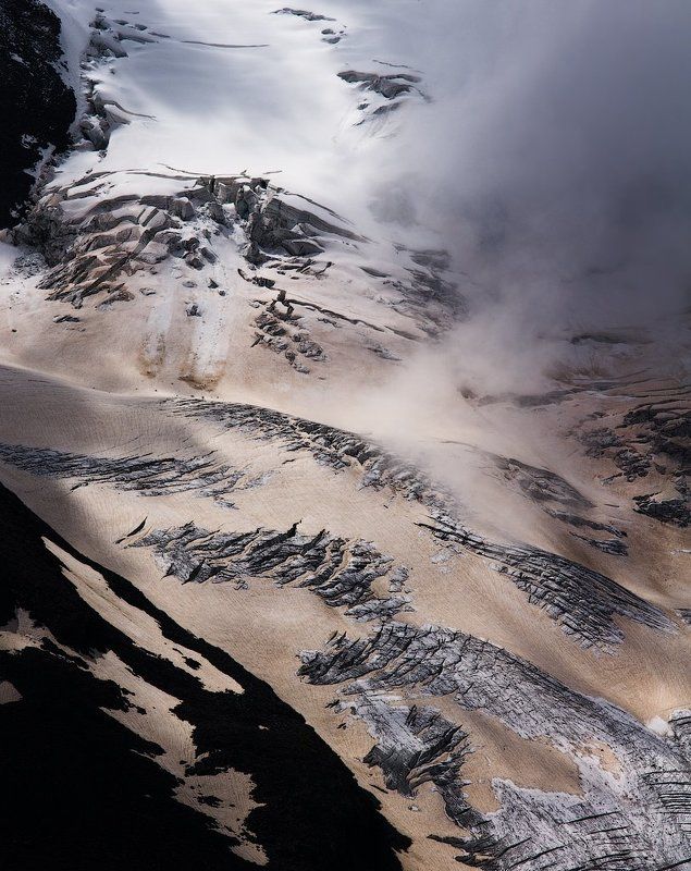 горы, альпы, песок, снег, ледник, mountains, alps, sand, snow, wind, glacier Sand and snowphoto preview