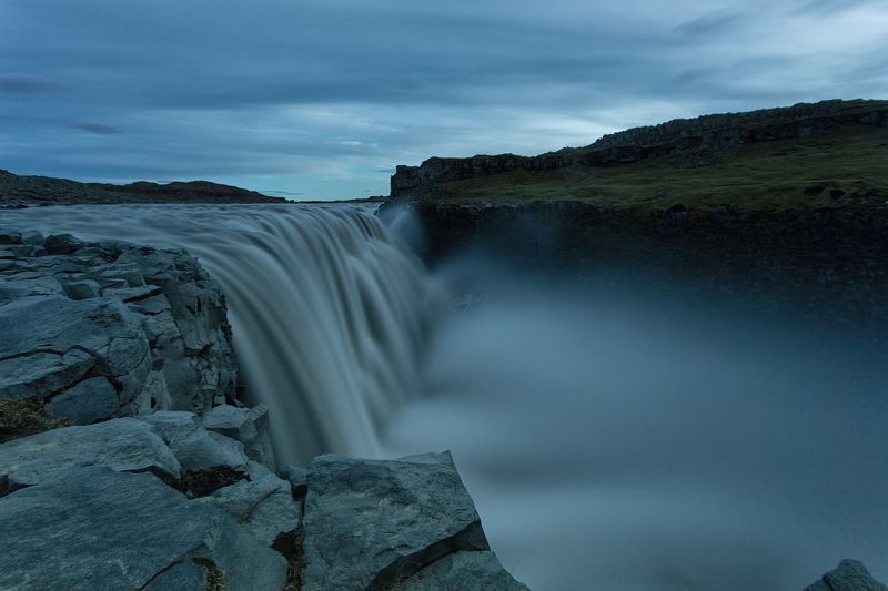 Деттифосс, Исландия Ночной Деттифоссphoto preview