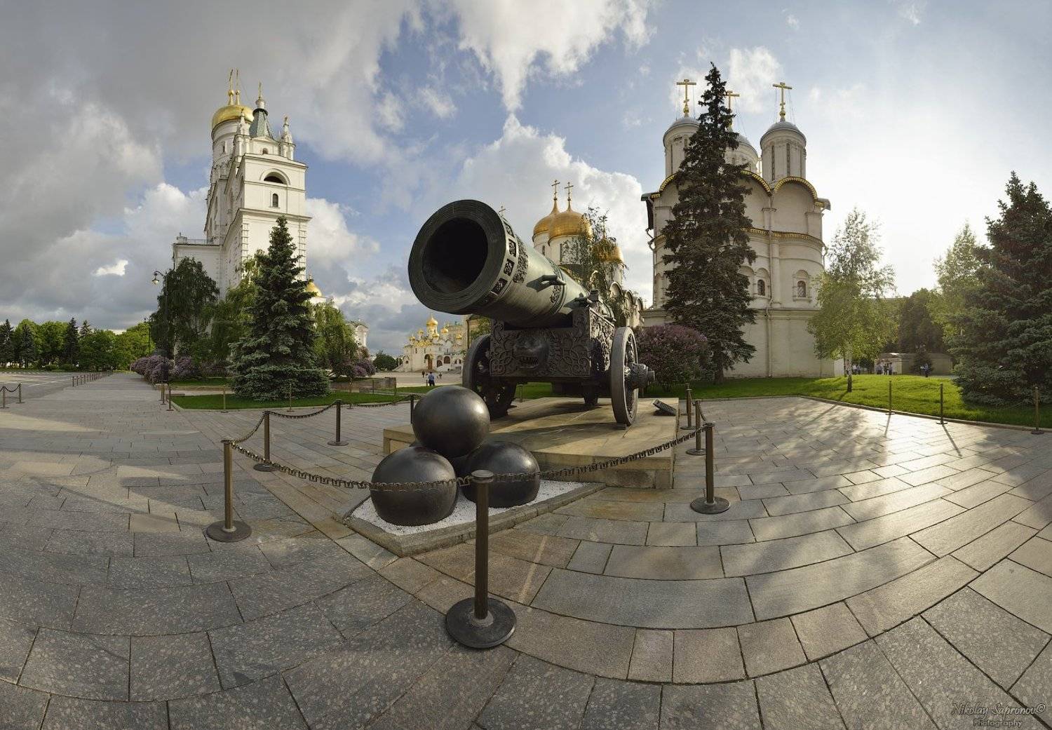 Царь-пушка, Московский кремль, Соборная площадь, Кремль, Соборы, , Николай Сапронов