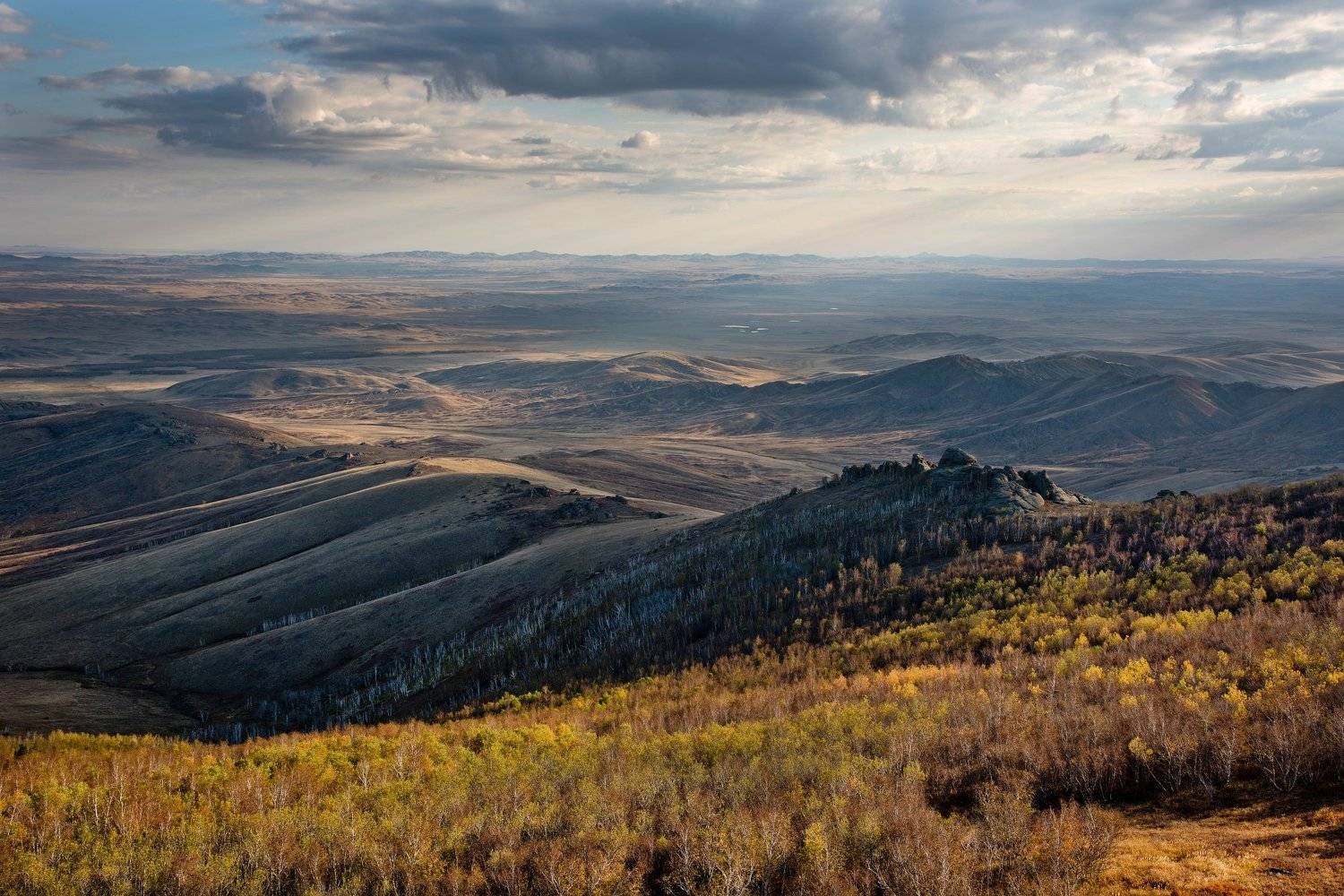 Просторы Сары-Арки.. Автор: Дмитрий Ругис Кахахстан. Егиндыбулак. Горы Ку., Дмитрий Ругис