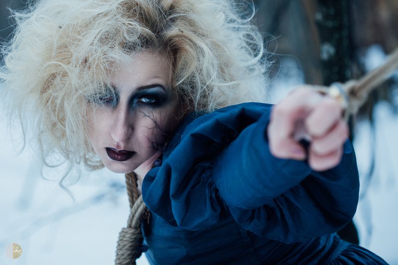 olgalaut портрет лес творческая фотосессия Ведьмаphoto preview