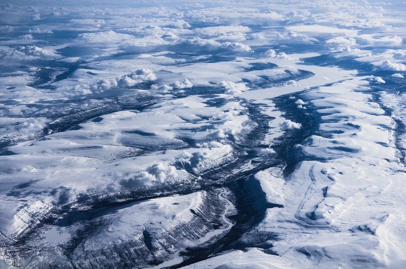 сибирь зима siberia flight winter clouds Siberiaphoto preview