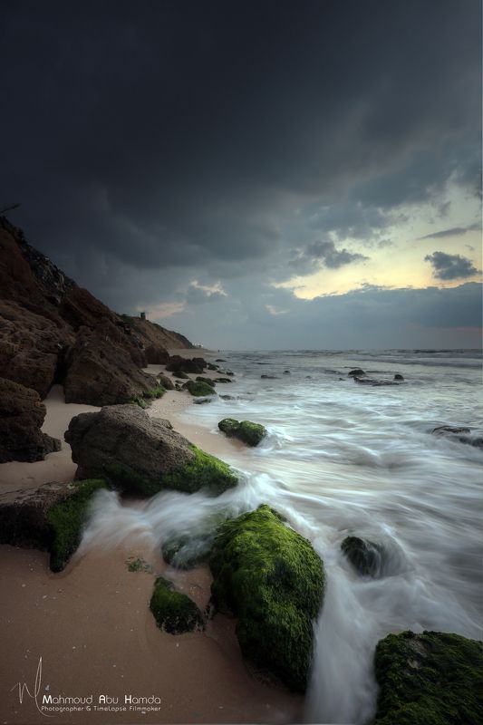 Beach, Landscape, Sea, Sea beach Dark beachphoto preview