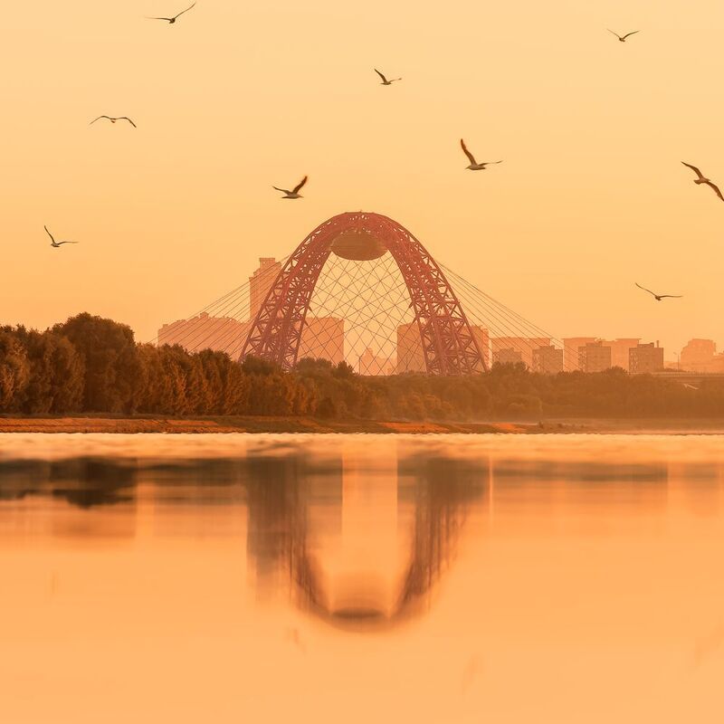 Живописный мост, москва, строгино, Moscow Живописный мостphoto preview