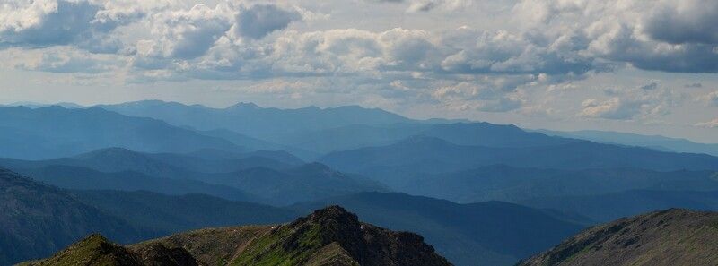 арадан Даль синих гор манит ...photo preview