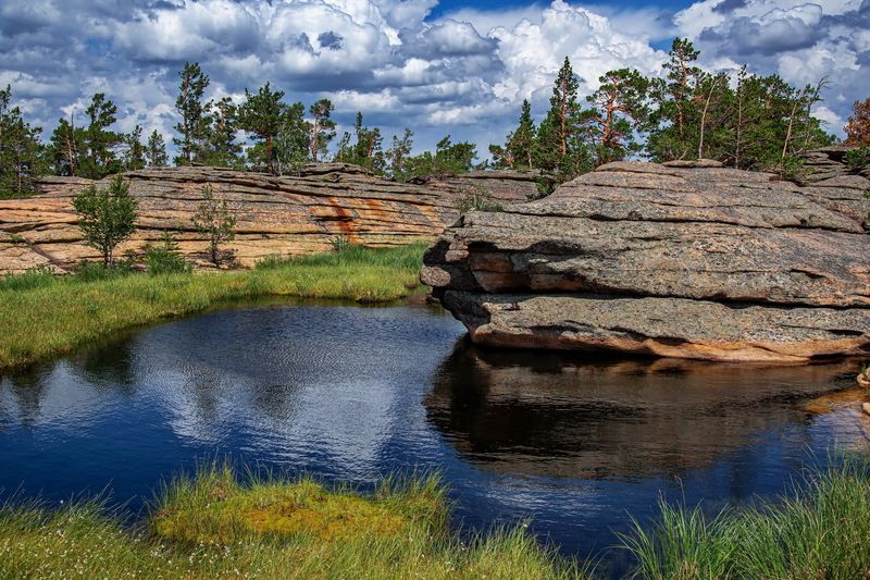 горы каркаралинск Малые озёра Каркаралинскаphoto preview