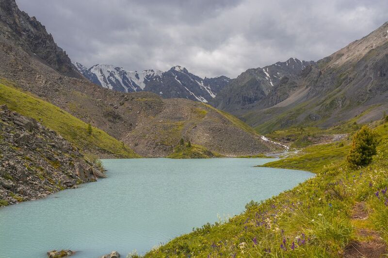 россия, горный алтай, озеро Бирюза фото превью