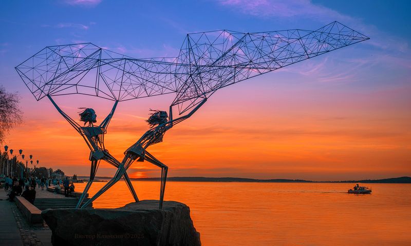 карелия, онега, озеро, рыбаки, петрозаводск Рыбакиphoto preview