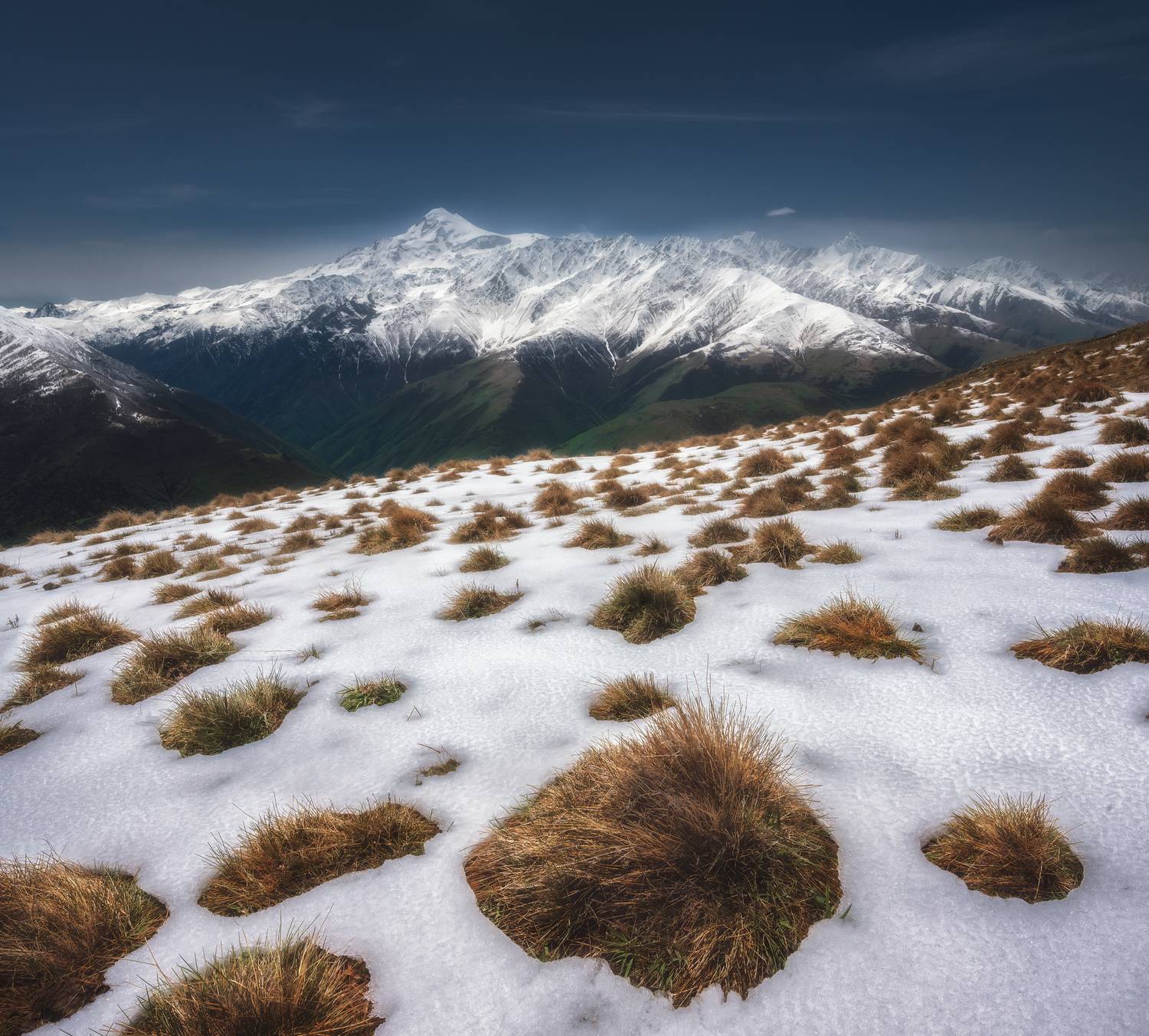 Автор: Nargiza Kakharova ингушетия, казбек, снег, горы, Nargiza Kakharova