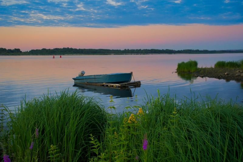 рассвет, природа, волга, волгоград, пейзаж Рассвет на Волгеphoto preview